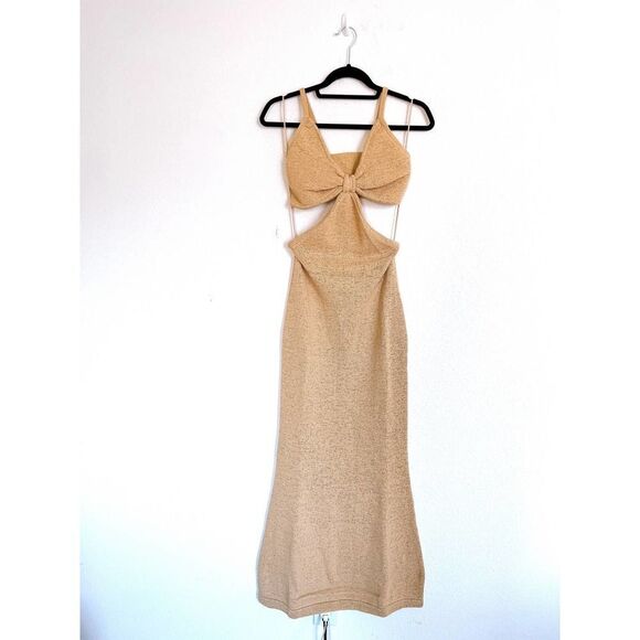 cult gaia serita dress sand size Large - Picture 9 of 12